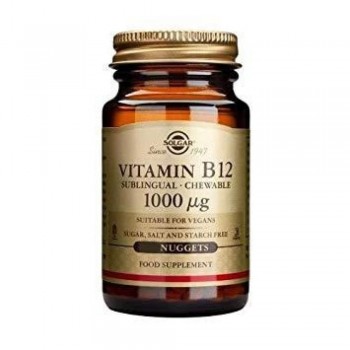 Solgar Vitamin B12 1000 mcg 100 Dilaltı Tableti
