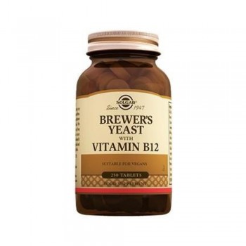 Solgar Brewer&aposs Yeast with Vitamin B12 250 Tablet