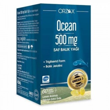 Ocean 500 mg 60 Kapsül Saf...