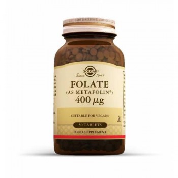 Solgar Folate As Metafolin 400 mg 50 Kapsül