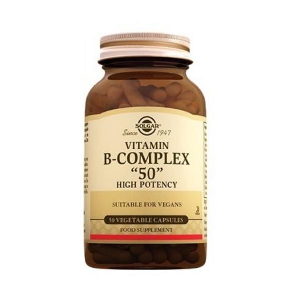 Solgar Vitamin B Complex 50 Kapsül