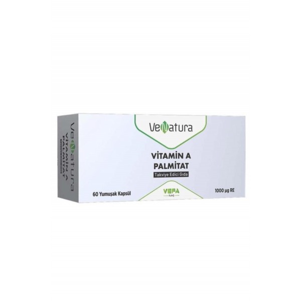 Venatura Vitamin A Palmitat 60 Yumuşak Kapsül
