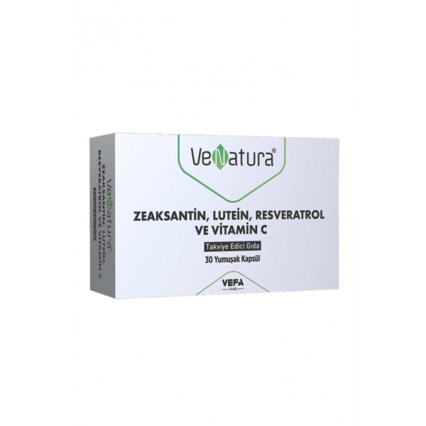 Venatura Zeaksantin Lutein Resveratrol Vitamin C 30 Kapsül