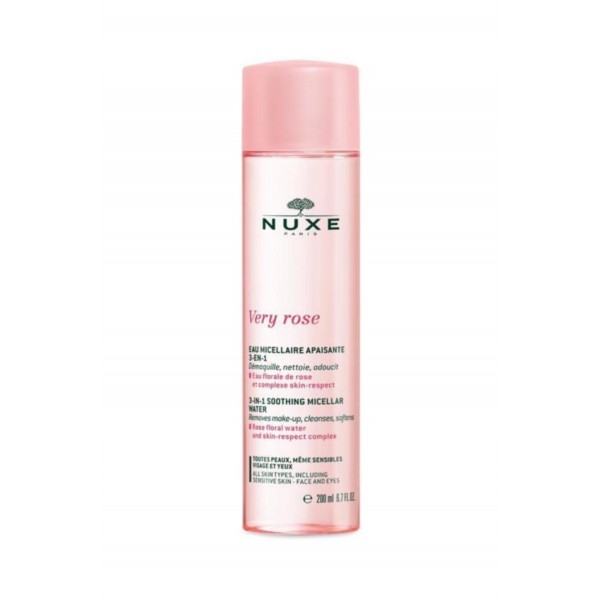 Nuxe Very Rose 3 in 1 Soothing Micellar Water Misel Yatıştırıcı Temizleme Suyu