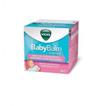 Vicks BabyBalm 50 gr Bebek Bakım Kremi