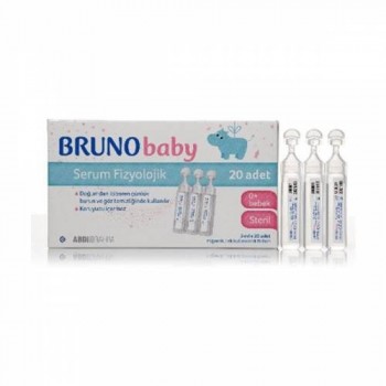 Bruno Baby 5 ml 20 li Flakon Serum Fizyolojik
