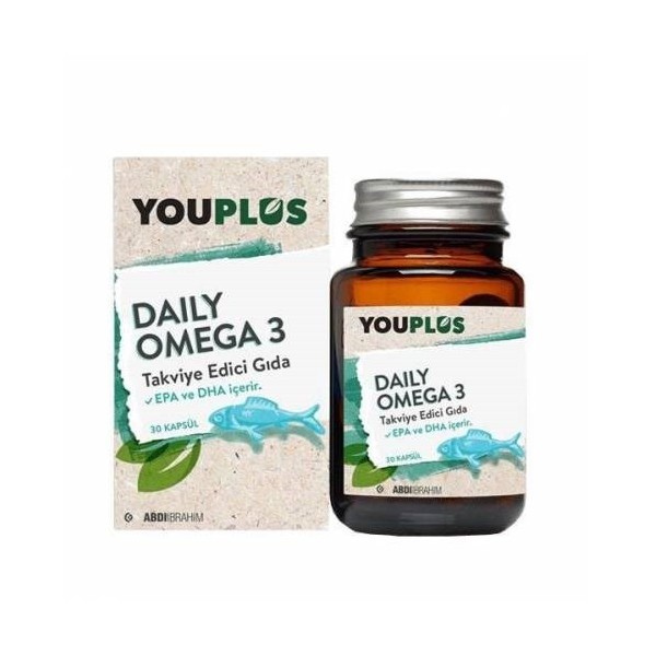 Youplus Daily Omega 3 30 Kapsül