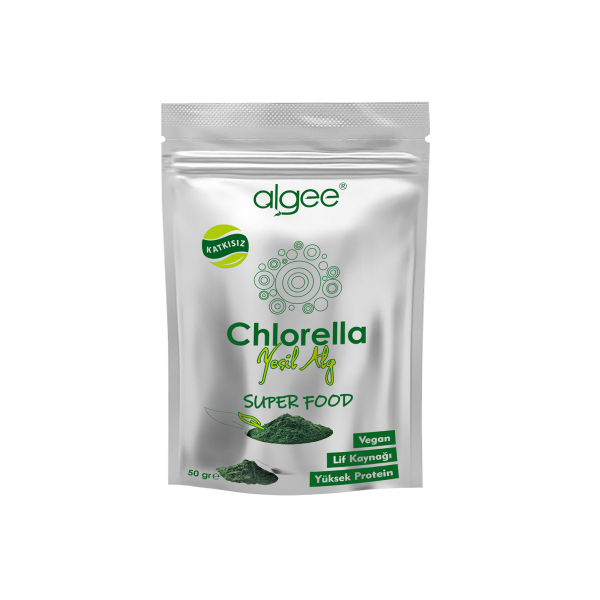 Algee Chlorella Toz 50 gr